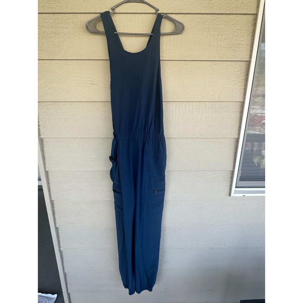 Patagonia Fleetwith Jumpsuit Blue Sleeveless Active Travel Hiking Gorpcore M
